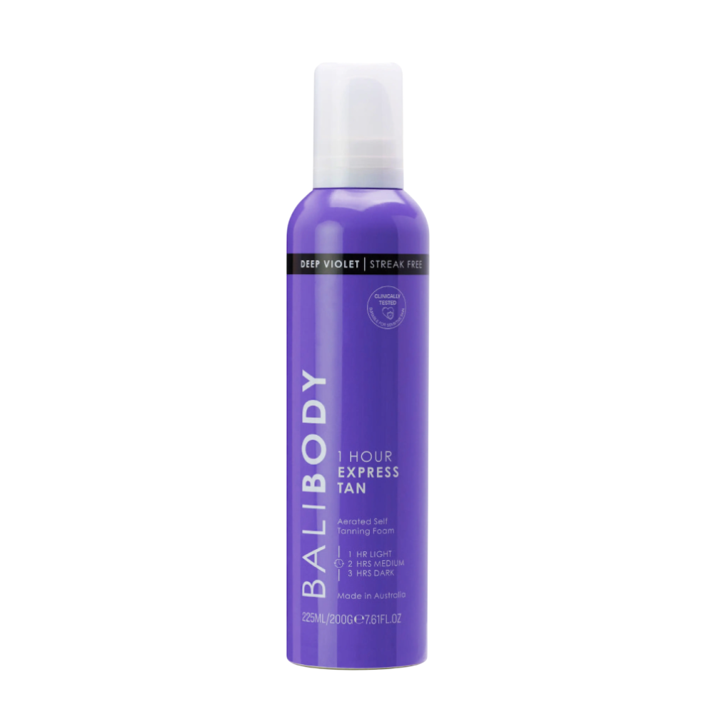 BALI BODY Deep Violet Express Self Tan 225ml - Експрес автозасмага для тіла у відтінку Deep Violet